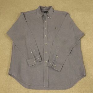 Ralph Lauren Men's Gray Casual Button-Down Shirt